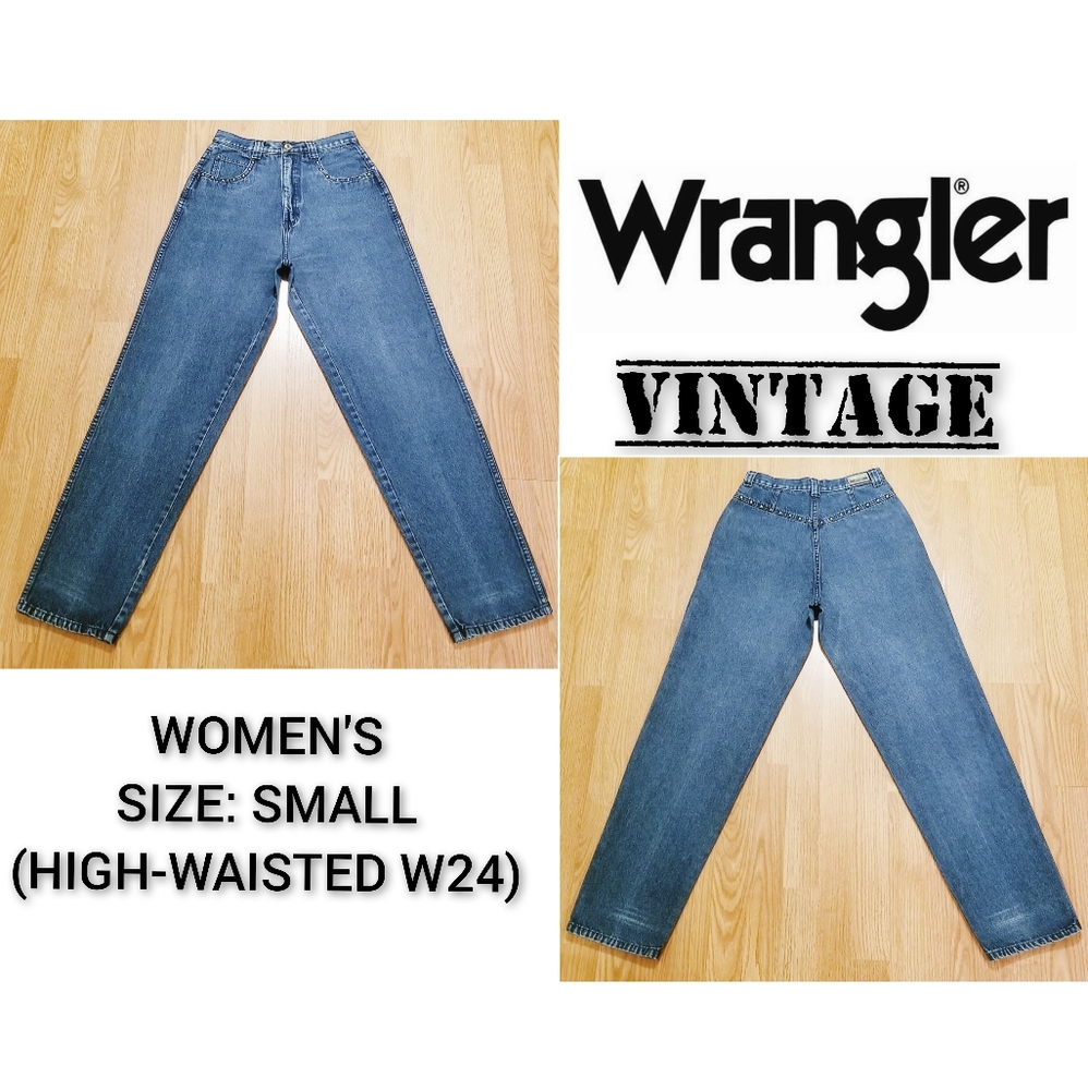 Vintage WRANGLER High-Waisted "Mom" Jeans